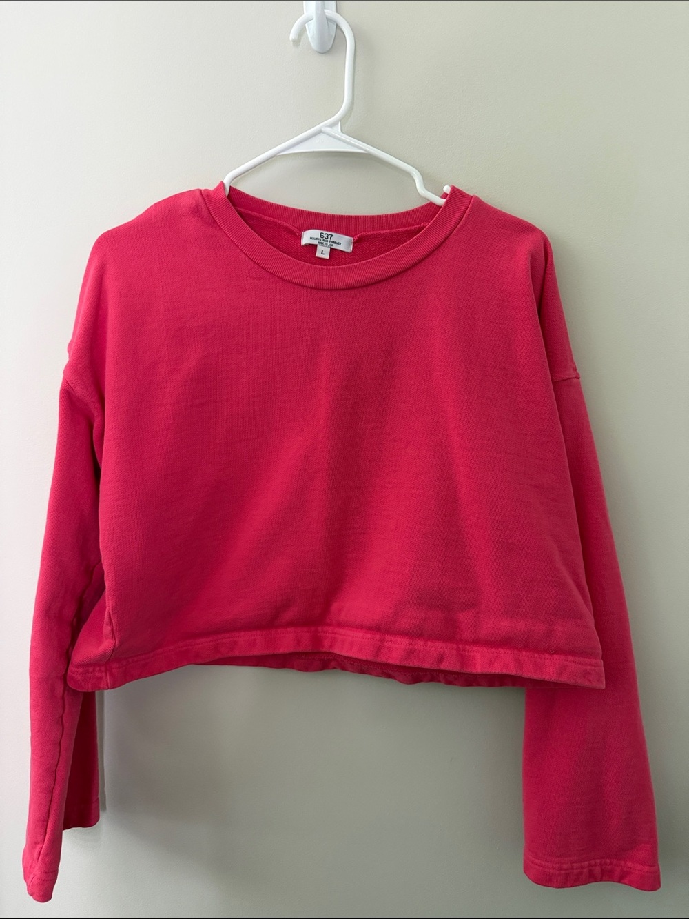 Cropped Crew Neck